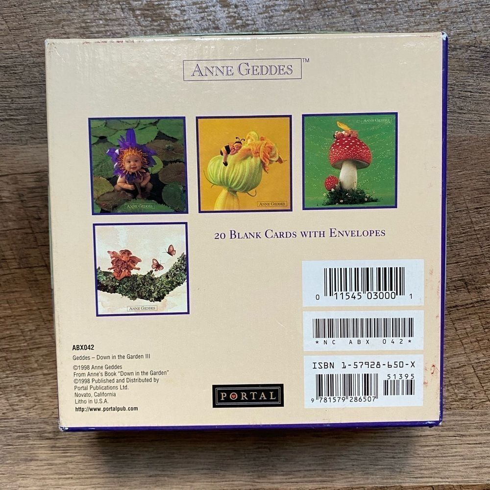 Anne Geddes Baby Flower Cards - Picture 2 of 7